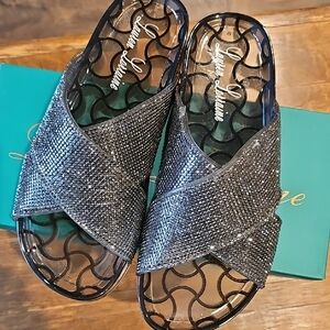 New In Box! LAUREN LORRAINE Women's Slide Sandals